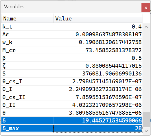 Variables